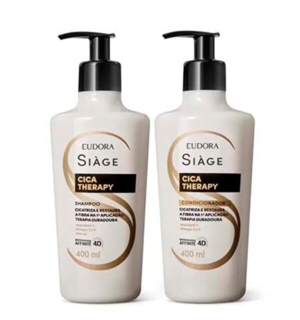 Combo Shampoo e Condicionador Cica Therapy 400ML