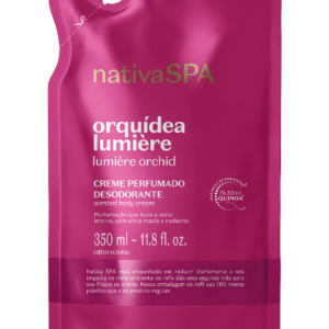 Refil Creme Perfumado Desodorante Nativa SPA Orquídea Lumière 350ml