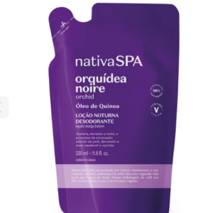 Refil Loção Noturna Desodorante Corporal Nativa SPA Orquídea Noire 350ml